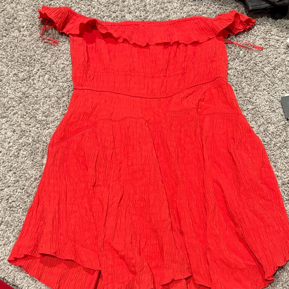 Urban Outfitters Scarlet Ruffle Blouse